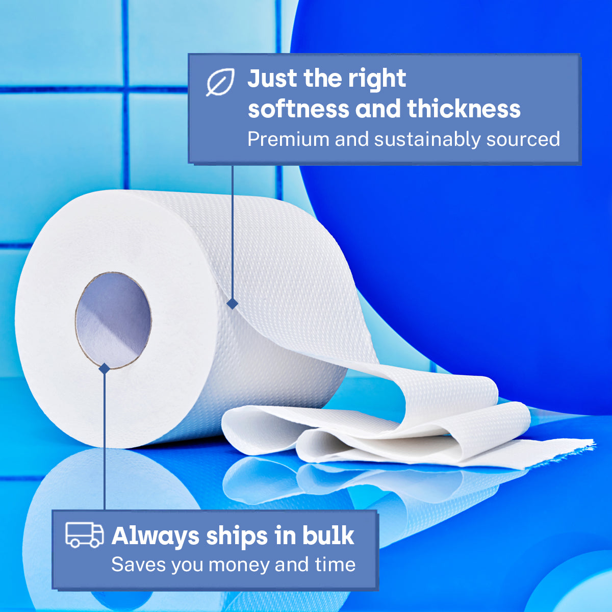 40% Off! 47 Rolls of Premium Toilet Paper